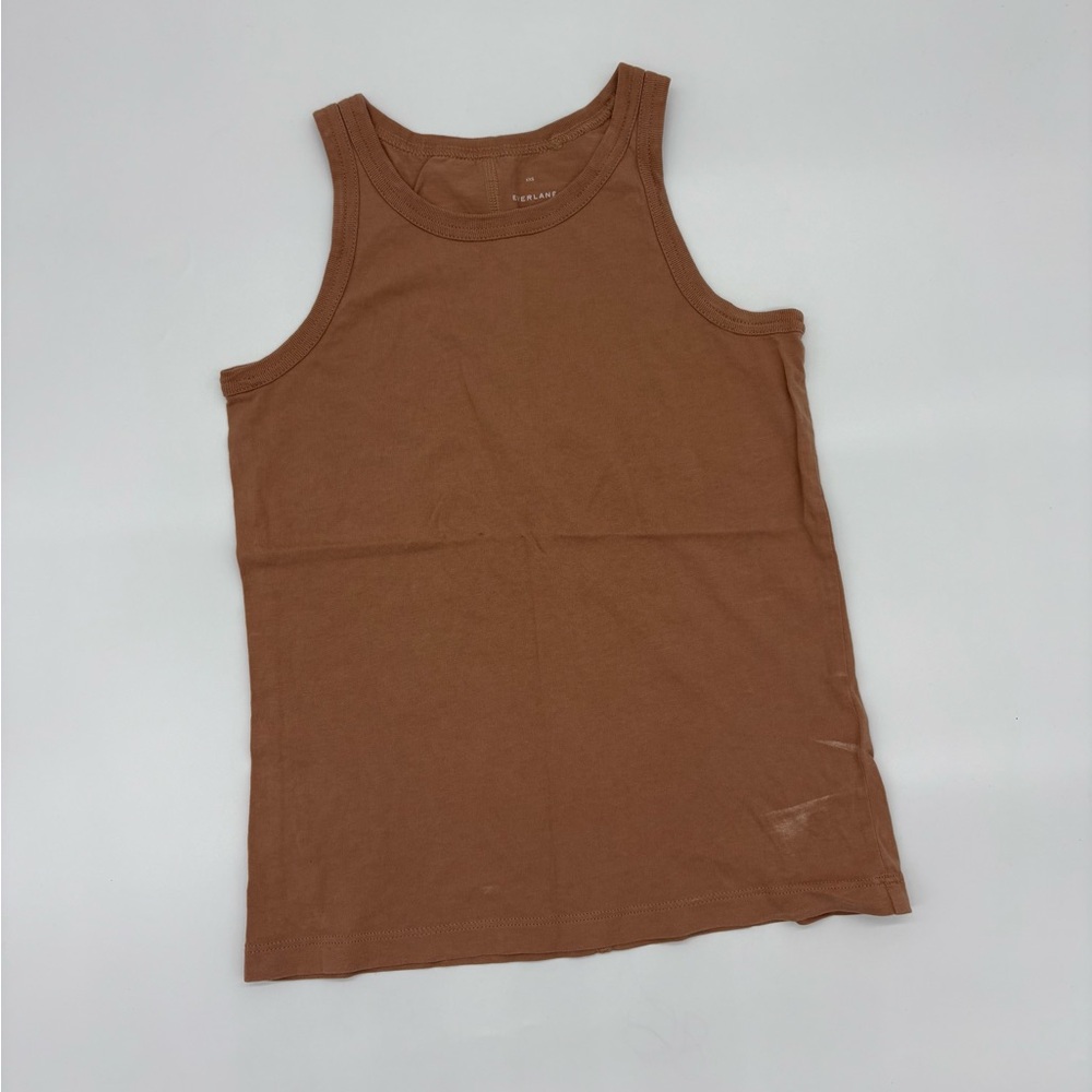 Everlane Organic Cotton Tan Tank Top